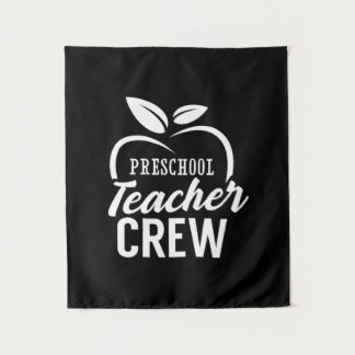 Gifts Teacher | Preschool Teacher Crew Tapestry