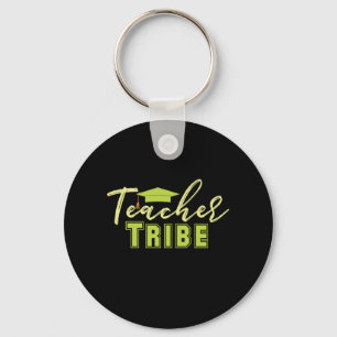 Gifts Teacher Teacher Tribe Key Ring