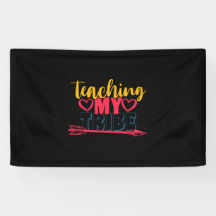Gifts Teacher Teaching My Tribe Banner