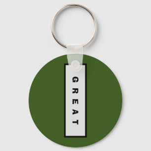 Gifts: Under 15$ Attractive Authority® GREAT Key Ring