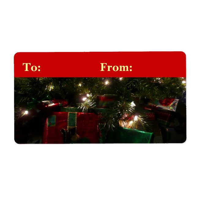 Gifts Under the Tree Christmas Holiday (Front)