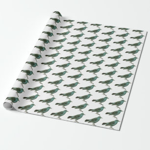 Giftwrap: Bluebirds of Happiness Wrapping Paper