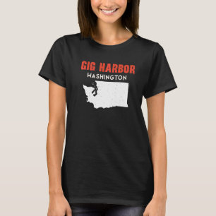 Gig Harbour Washington USA State America Travel Wa T-Shirt