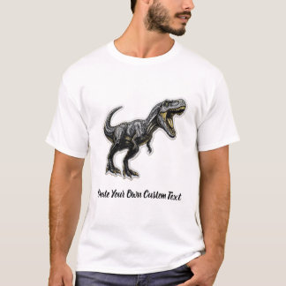 Giganotosaurus Dino Create Your Own Custom Text T-Shirt