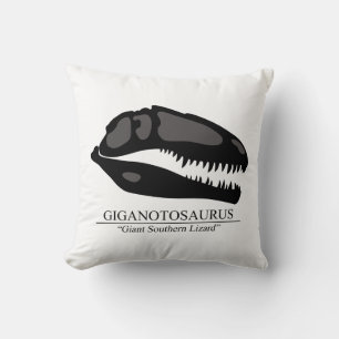 Giganotosaurus Skull Cushion