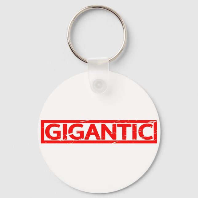 Gigantic Stamp Key Ring (Front)