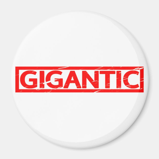 Gigantic Stamp Magnet (Front)
