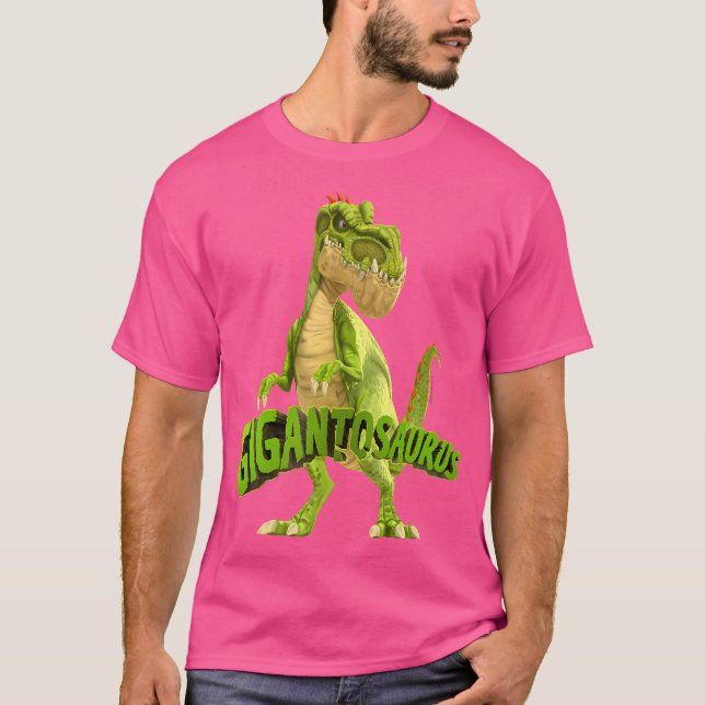 Gigantosaurus 	 With Giganto Dinosaur Logo Unisex- T-Shirt (Front)