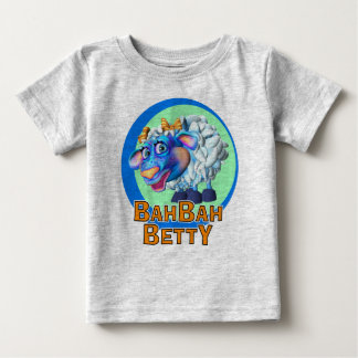 GiggleBellies Bah Bah Betty the Sheep Baby T-Shirt