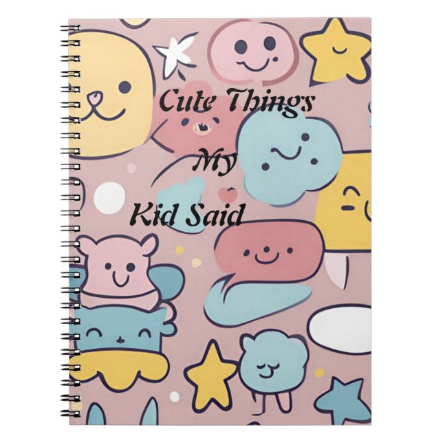 Giggles and Geniuses: A Notebook for My Kid's Swee (Front)
