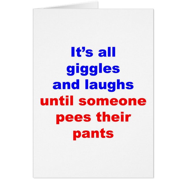 Giggles & Laughs Pees Pants (Front)