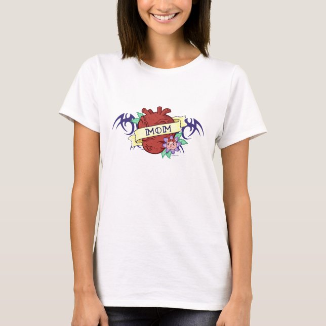 Giggles MOM Tattoo T-Shirt (Front)