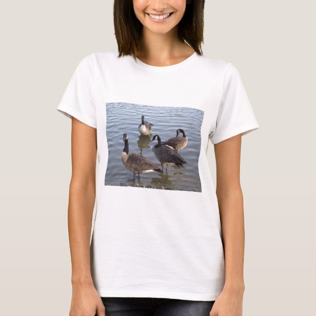 Giggling gaggle of geese T-Shirt (Front)
