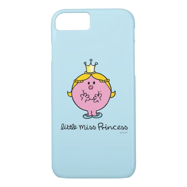 Giggling Little Miss Princess Case-Mate iPhone Case (Back)