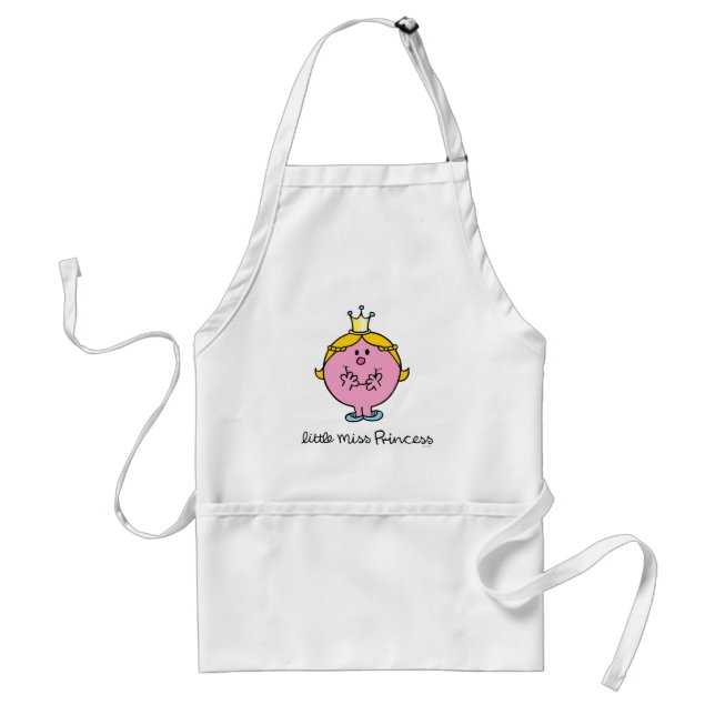 Giggling Little Miss Princess Standard Apron (Front)