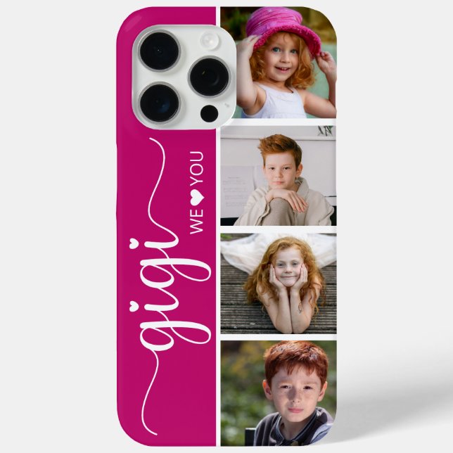 Gigi 4 Photo Case-Mate iPhone Case (Back)