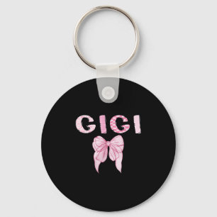 Gigi Birthday Girl Matching Coquette Nk Bow  Key Ring