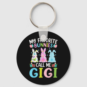 Gigi Bunny My Favourite Bunnies Call Me Gigi Easte Key Ring