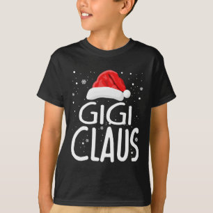 Gigi Claus Christmas Family Group Matching Pajama T-Shirt