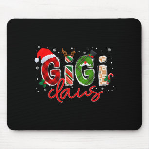 Gigi Claus Santa Claus Family Matching Christmas P Mouse Pad