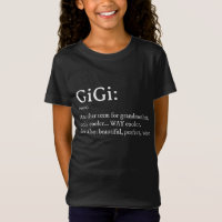 Gigi Definition T Women Gigi Gift Grandma Birthday