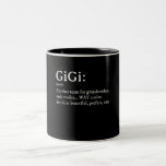 Gigi Definition T Women Gigi Gift Grandma Birthday Two-Tone Coffee Mug<br><div class="desc">Gigi Definition T Women Gigi Gift Grandma Birthday</div>