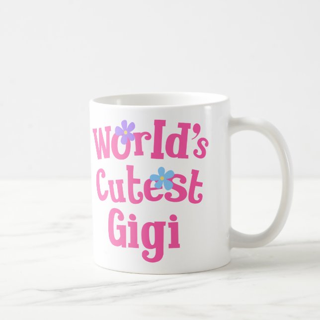 Gigi Gift Idea For Her (Worlds Cutest) Coffee Mug (Right)