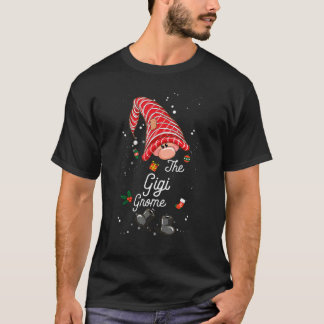 Gigi Gnome Family Matching Christmas  Pajama T-Shirt