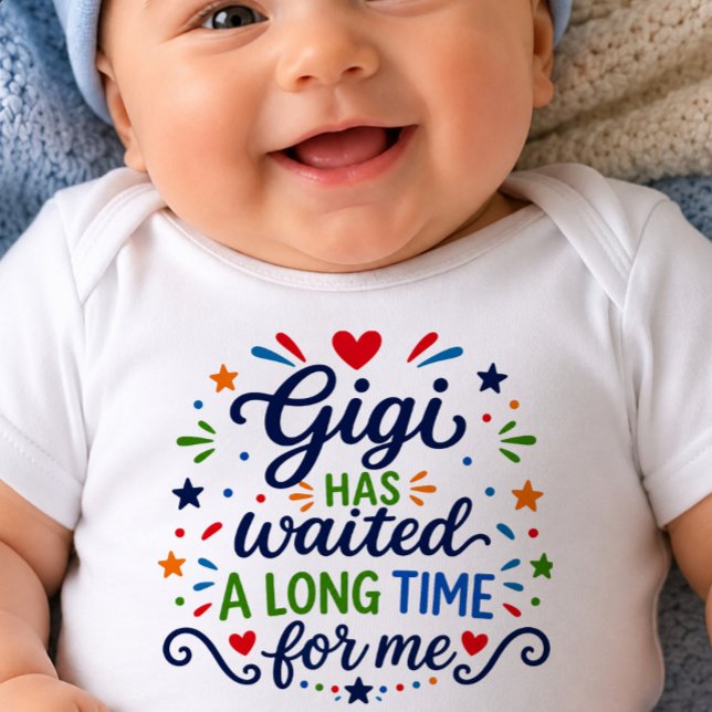 Gigi Has Waited Long Time Baby Bodysuit (Creator Uploaded)