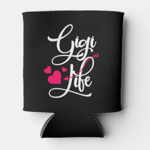Gigi Life Gift Mothers Day Birthday Grandma Can Cooler