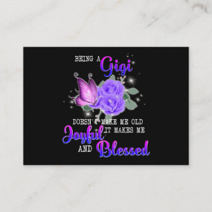 Gigi Lover Being A Gigi Joyfull And Blessed Business Card
