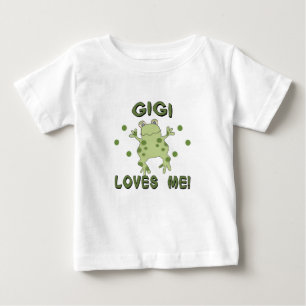 Gigi Loves Me Frog Baby T-Shirt