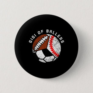 Gigi Of Llers Funny Sell Soccer Footll Gigi  6 Cm Round Badge