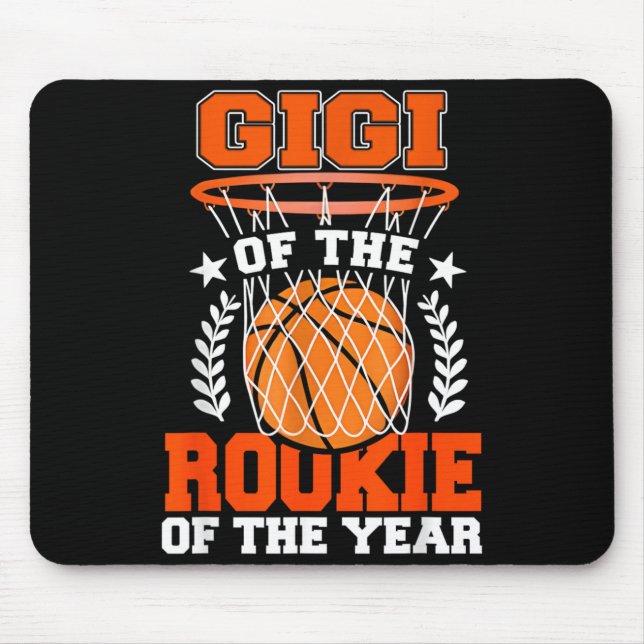 Gigi Of Rookie 1st Basball Bday Theme Matching Mouse Pad (Front)
