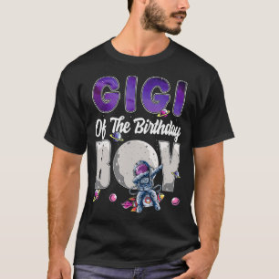 Gigi Of The Birthday Astronaut Boy Space Theme T-Shirt