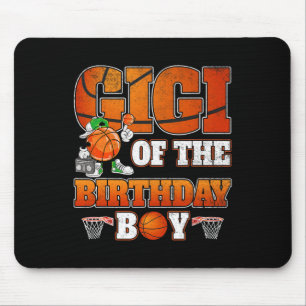 Gigi Of The Birthday Boy Basketball Player Family Mouse Pad