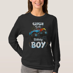 Gigi Of The Birthday Boy Monster Truck Bday Women  T-Shirt