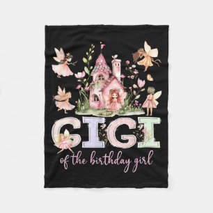 Gigi Of The Birthday Girl Fairy Magical Family Fleece Blanket