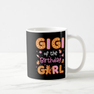 Gigi Of The Birthday Girl Gingerbread Family Chris Coffee Mug