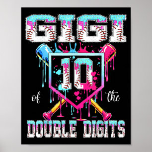 Gigi of the double digits 10th birthday boy poster