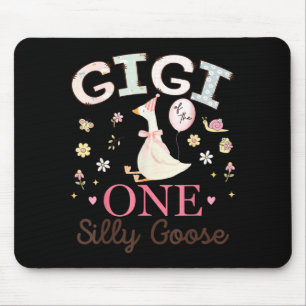 Gigi of The One Silly Goose 1st Birthday Girl Mouse Pad