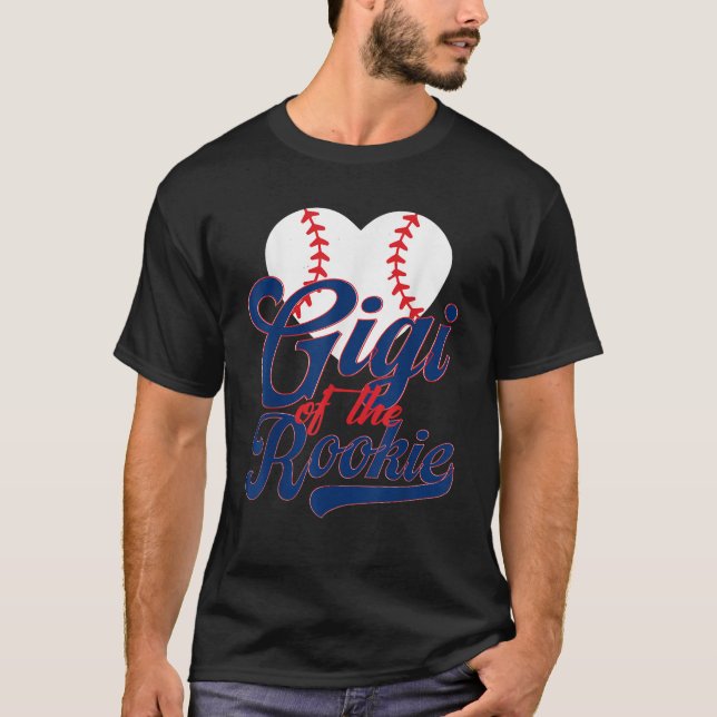 gigi of the rookie baseball toddler 1st Birthday B T-Shirt (Front)