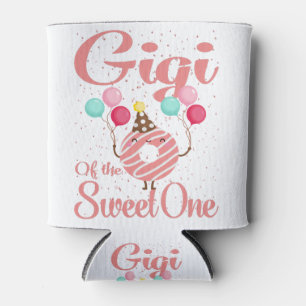 Gigi Of The Sweet One Family Matching 1st Birthday Can Cooler