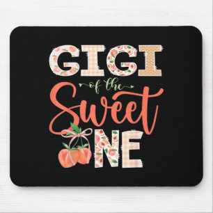 Gigi of The Sweet One Peach 1st Birthday Girl Mouse Pad