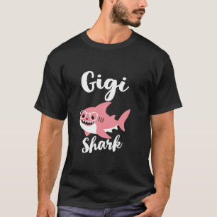 Gigi Shark Mother s Day Grandma Funny  T-Shirt