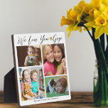Gigi We Love You | Grandkids 4 Photo Collage Plaque<br><div class="desc">Gigi We Love You | Grandkids 4 Photo Collage Plaque -- Make your own 4 picture frame  personalised with 4 favourite grandchildren photos and names.	
Makes a treasured keepsake gift for grandmother for birthday, mother's day, grandparents day and other special days.</div>