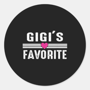 Gigi's Favorite Classic Round Sticker