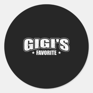 Gigi's Favorite  Classic Round Sticker