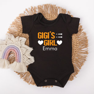 Gigis Girl Baby Shower Gift Personalised Bodysuit
