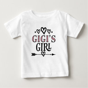 Gigi's Girl Cute Granddaughter Gift Baby T-Shirt